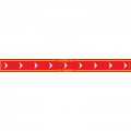 RED ARROW RIGHT - 800MM X 80MM SOCIAL DISTANCING STRIPS